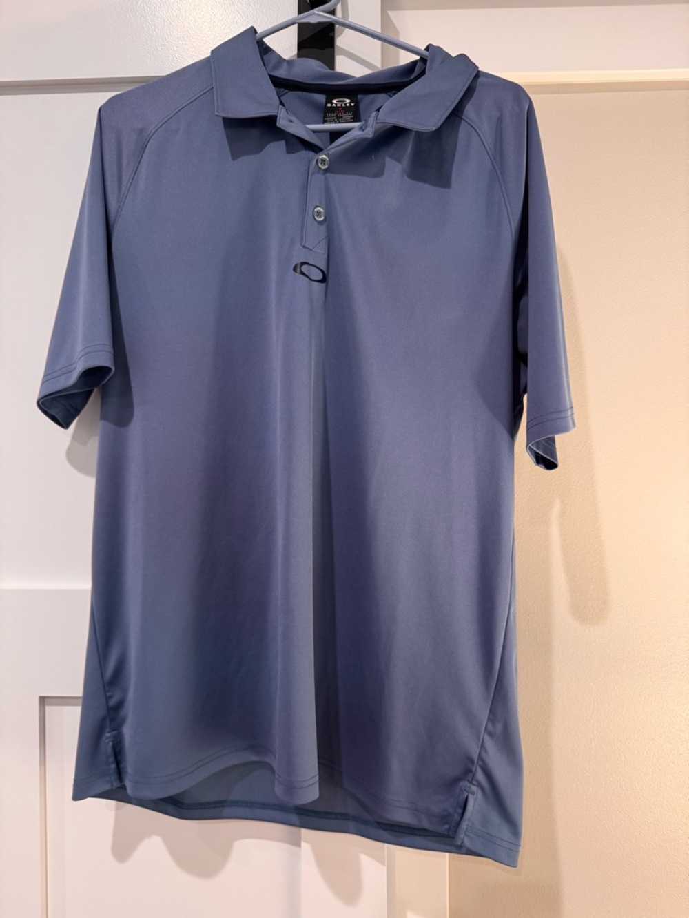 Oakley Men’s Short-Sleeve Polo in Slate Blue